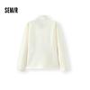 Semir Women's Slim Fit Stand-Up Collar Fleece Jacket