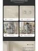 Wall-Mounted Kitchen Knife & Utensil Holder: Multifunctional Stainless Steel Rack for Pot Lids, Chopsticks, and Cutting Boards.