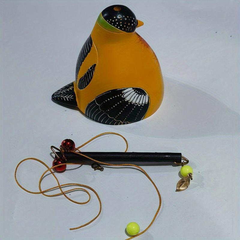 1 Pc Exquisite Resin Bird Wind Chimes Pendant for Independent Station - Enhancing the Beauty of Garden and Home Decor