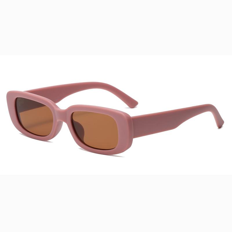 Retro Small Frame Sunglasses Men'S And Women'S Tide Rectangular Sunglasses Street Shot Sunglasses S9071