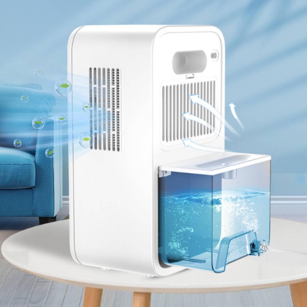 Semiconductor Dehumidifier Humidity Absorber Compact Desktop Remover Quiet Appliance for