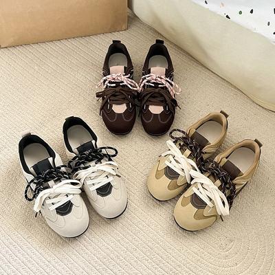 This Year, It Is Popular To Wear Retro Inner Height-increasing Moral Training Shoes for Women's Autumn New Versatile Platform Casual Sports Forrest G