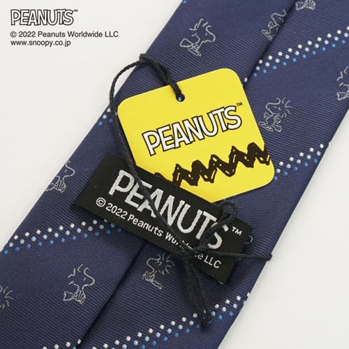 Peanuts Snoopy Tie PND48166 Navy Blue SNOOPY Business Brand Tie Gift
