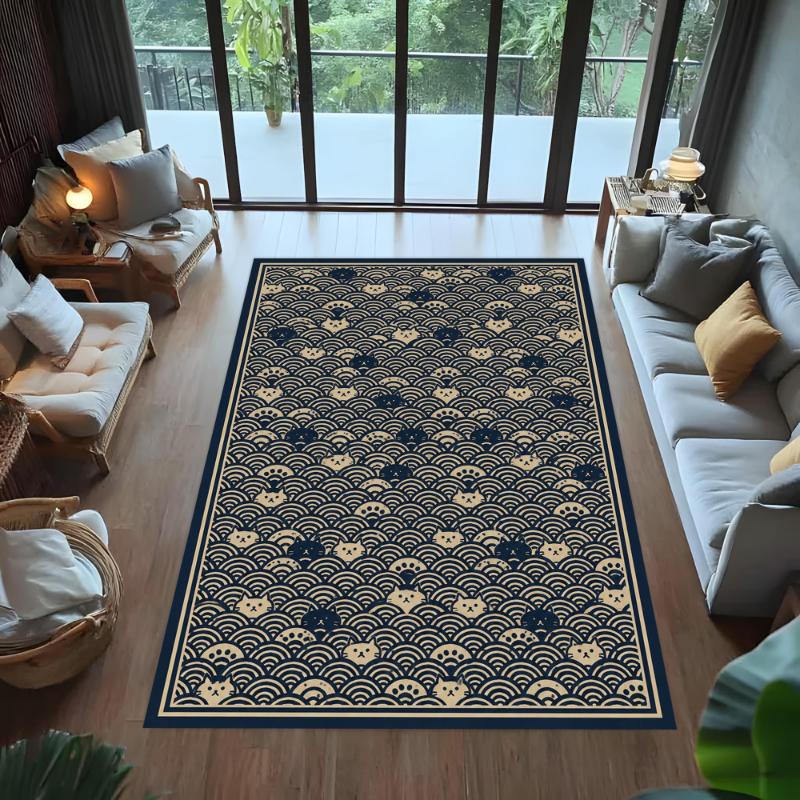 Deep Sea Great White Shark graphics large carpet,lounge coffee table,entrance hallway,dining area Welcome rug,Non Slip Rug,Gift