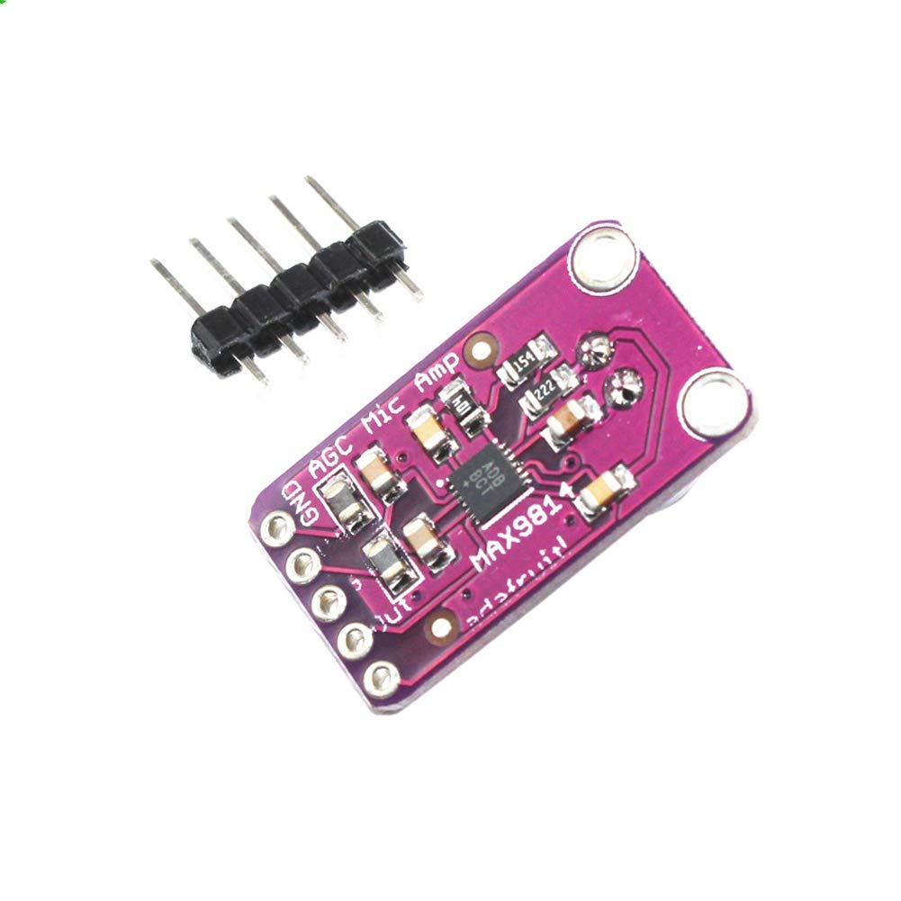 ACEIRMC MAX9814 Electret Microphone Amplifier 5pcs Auto Gain Control for Arduino