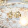 Flower Pearls Studs Earrings Smooth Surfaces Unique Ear Accessory Casual Formal Earrings Suitable for Fashion Women