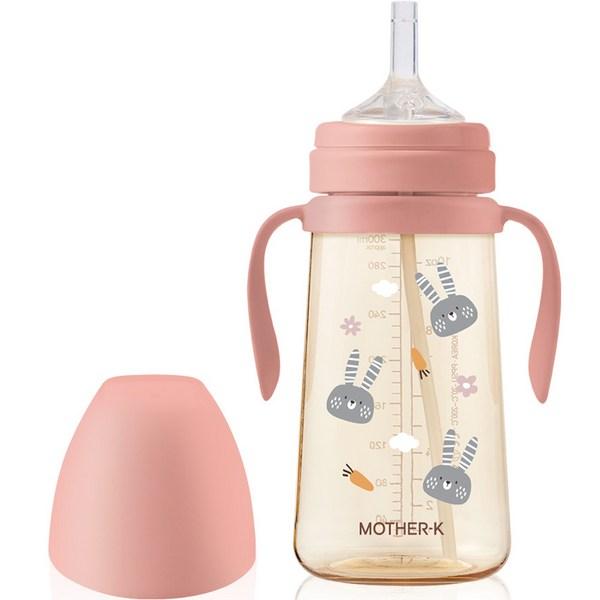 

Соломенная чашка Mother K Baby Basic PPSU Rabbit 300 мл, Blossom, 1 шт., Популярные корейские товары для родителей