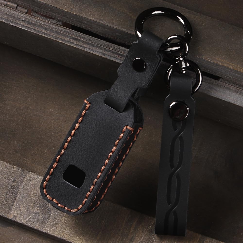 Pouzdro na klíč kompatibilní s Honda Kožené pouzdro na chytrý klíč Pouzdro na klíč Kryt klíče Stylová Ochrana proti nečistotám Skluzu Poškrábání [Nacalikeey] N-BOX N-BOX N-ONE N-Wagon