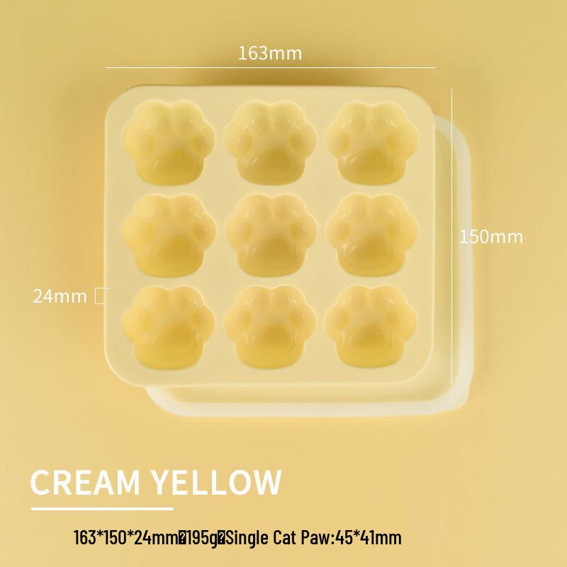 Cute Cat Paw Silicone Ice Cube & Food Mold