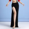 Elegant High Waist Belly Dance Skirt With Side Slit Soft Comfortable Fabric For Women Practice And Performances