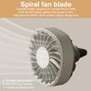 Car Fan Usb Car Air Outlet Cooling Fan Adjustment Powerful Cooler With Light 3 Speed Fan Car Rear Seat Heat Dissipation Cooling
