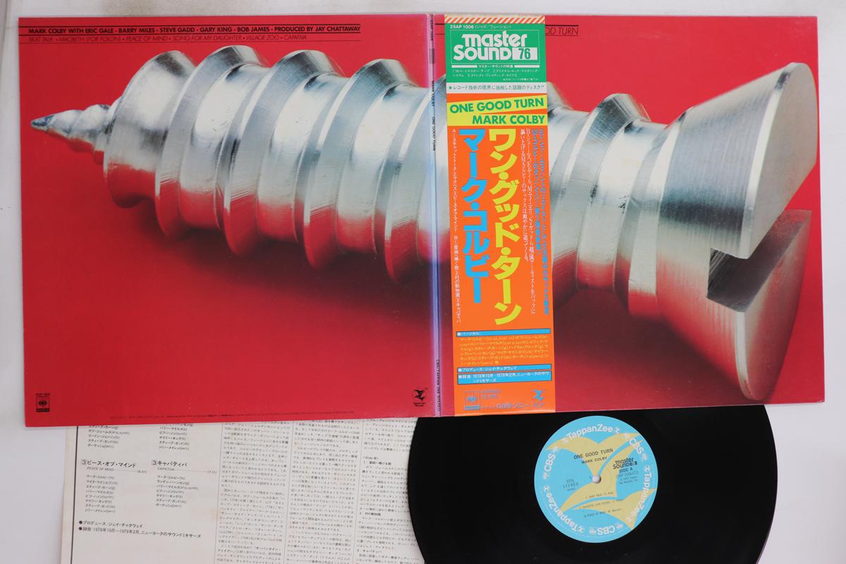 

LP Record MARK COLBY - One Good Turn (- Master Sound) 25AP1006 CBS SONY 1979 Japan Obi Jazz Used