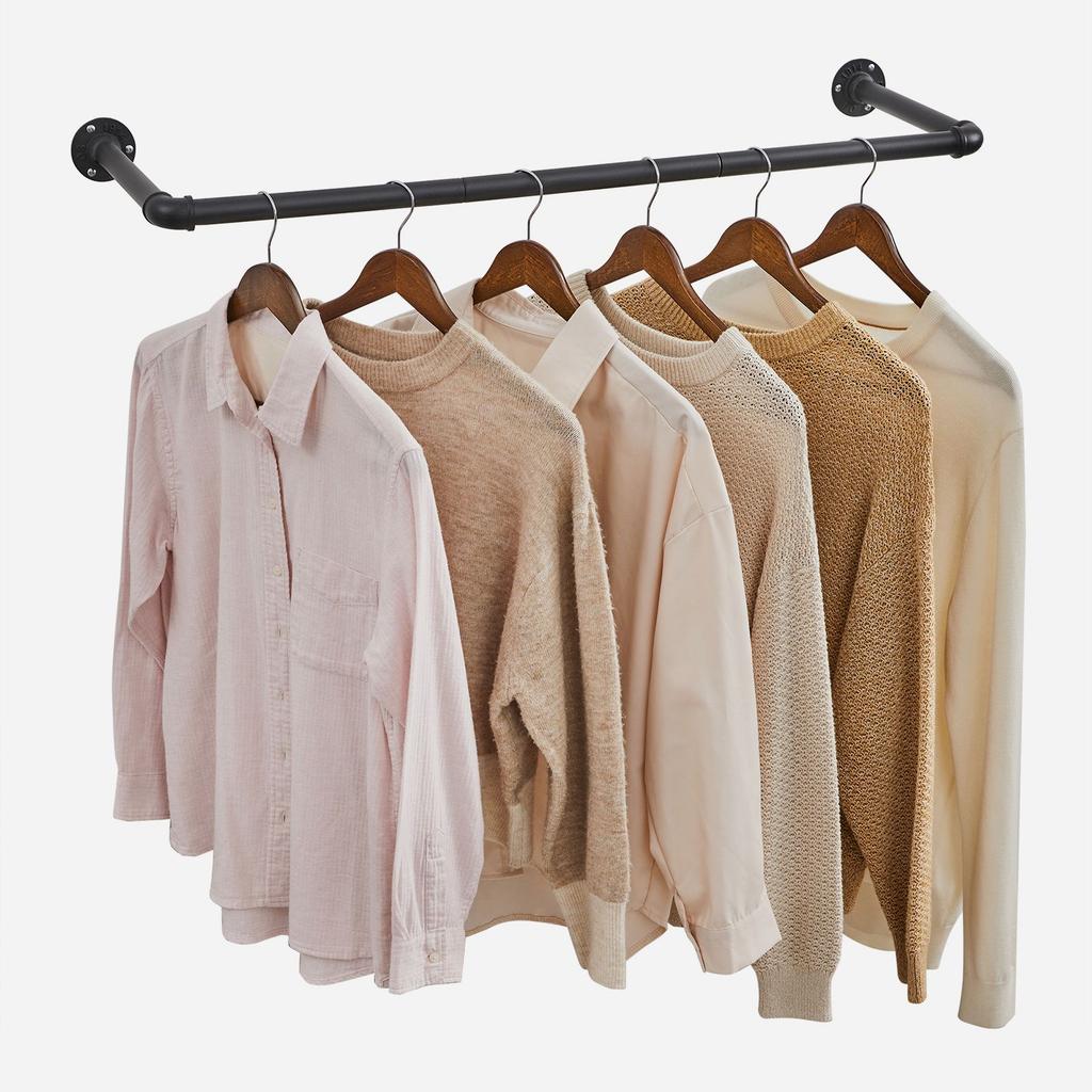 Wall-Mounted Hanger Bar - Hsr67Bk