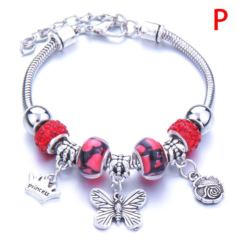 KELITCH Braccialetti Con Ciondoli Donna - Bracciali Di Cristallo Con Perline Di Semi - Fatti A Mano Per Amicizia E Portafortuna
