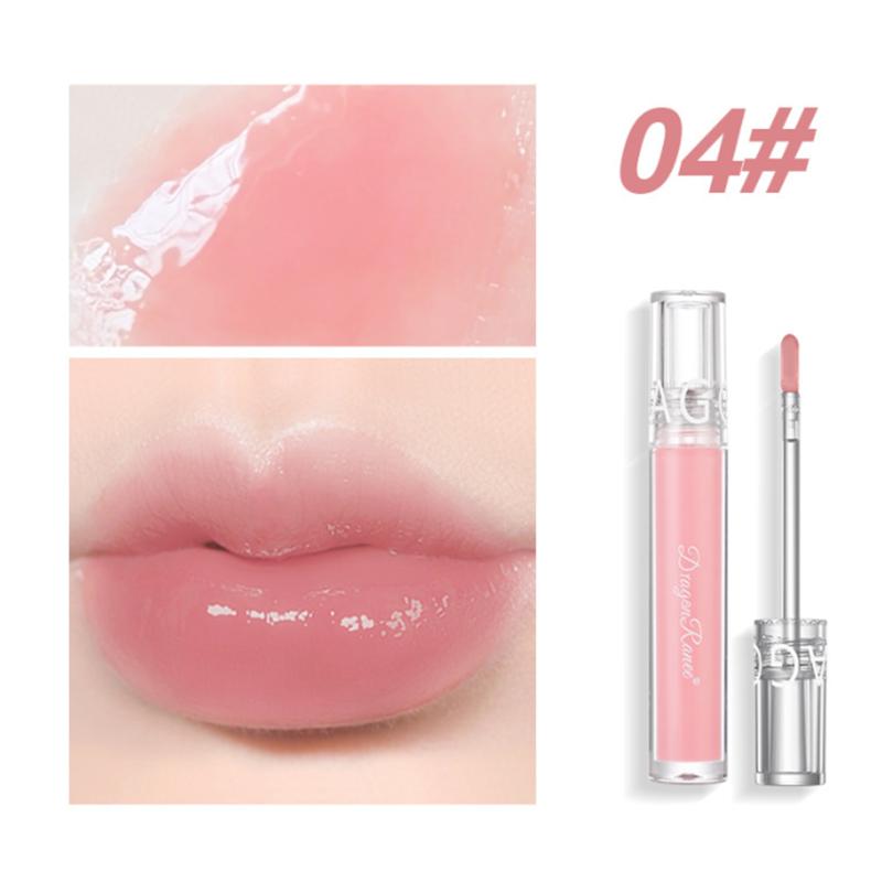 Mirror Water Glazed Lip Glaze Mouth Red Lip Color Lip Honey Glass Lip Bright Face Female Transparent Lip Honey