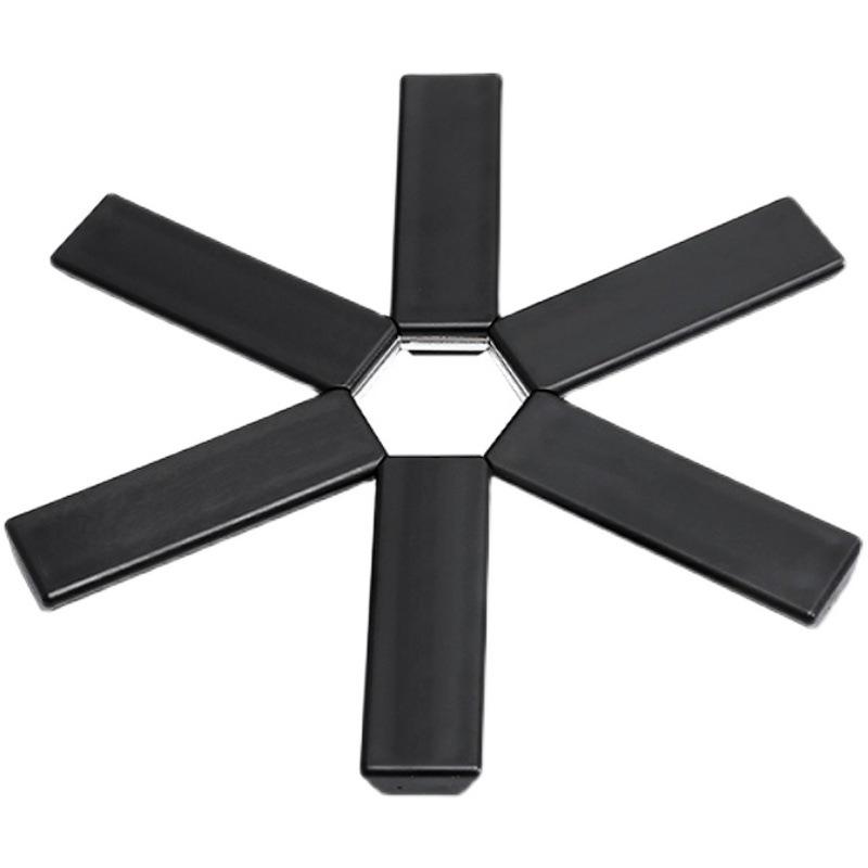 

Складной теплоизоляционный коврик для обеденного стола, противоожоговый коврик для домашней столовой, коврик для кастрюли, коврик для стола, коврик для миски, теплоизоляционный коврик для кастрюли, высокий S