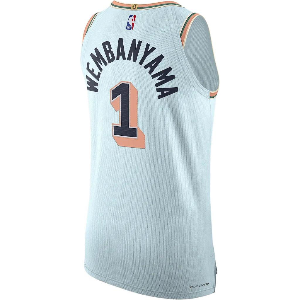 Nike X Nba San Antonio Spurs Victor Wembanyama Dri Fit Adv 2024/25 City Edition Autentics Swingman Jersey FQ4482-474