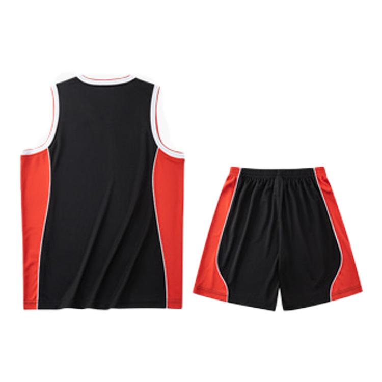 Anta Basketball Suit Men's Black Red 152221211-7
