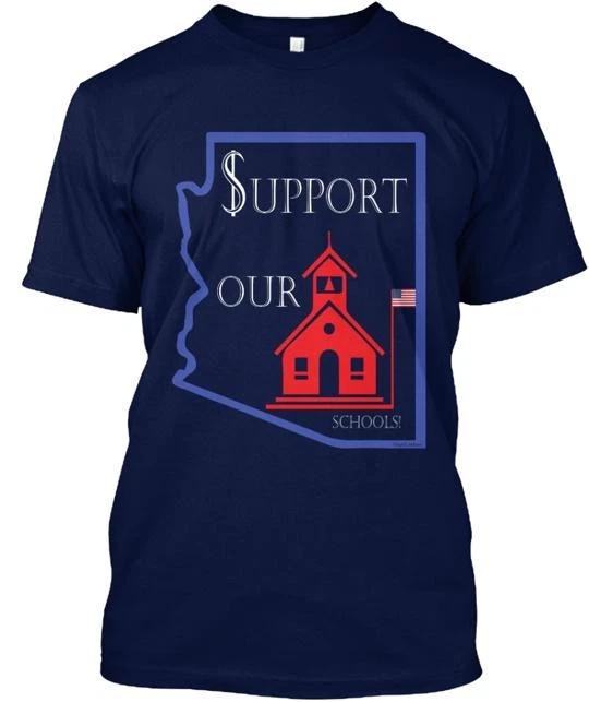 

Support Our Schools Arizona TTshirt Made in the USA Size S to 5XL L
