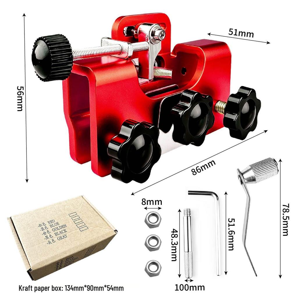 Portable Hand-Crank Chainsaw Sharpener - Compact Tool for Sharpening Chainsaw Teeth