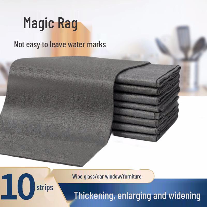 Kouzelná utěrka na sklo: Silný, Savý, Nepouští vlákna pro úklid domácnosti