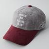 AVIREX Micro Suede Low Military Baseball Hat One Club Gray x Cap, Cap, Men's Fall/Winter (JP, Alphabet, Size, Wine)
