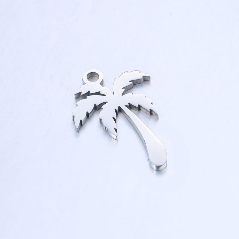 Pack of 5 Stylish Coconut Tree Jewelry Charm Decoration for Craft Supplies and Personalize Accessories Creation Use