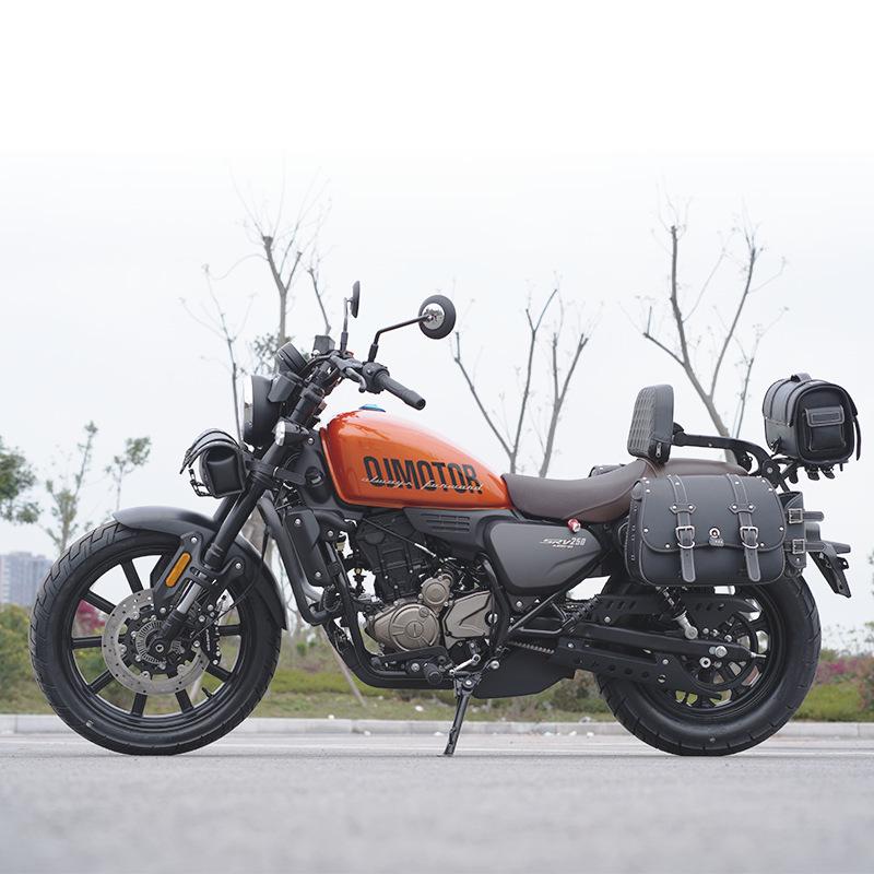 QJ Flash 250 Crash Bar & Rear Rack Kit: Protection Bar, Backrest, Side Bag Accessories