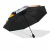 1pc Owl Flowers Automatic Open/Close Umbrella Compact Folding Umbrella, All-Season Portable Umbrella for Women/Men F1124085