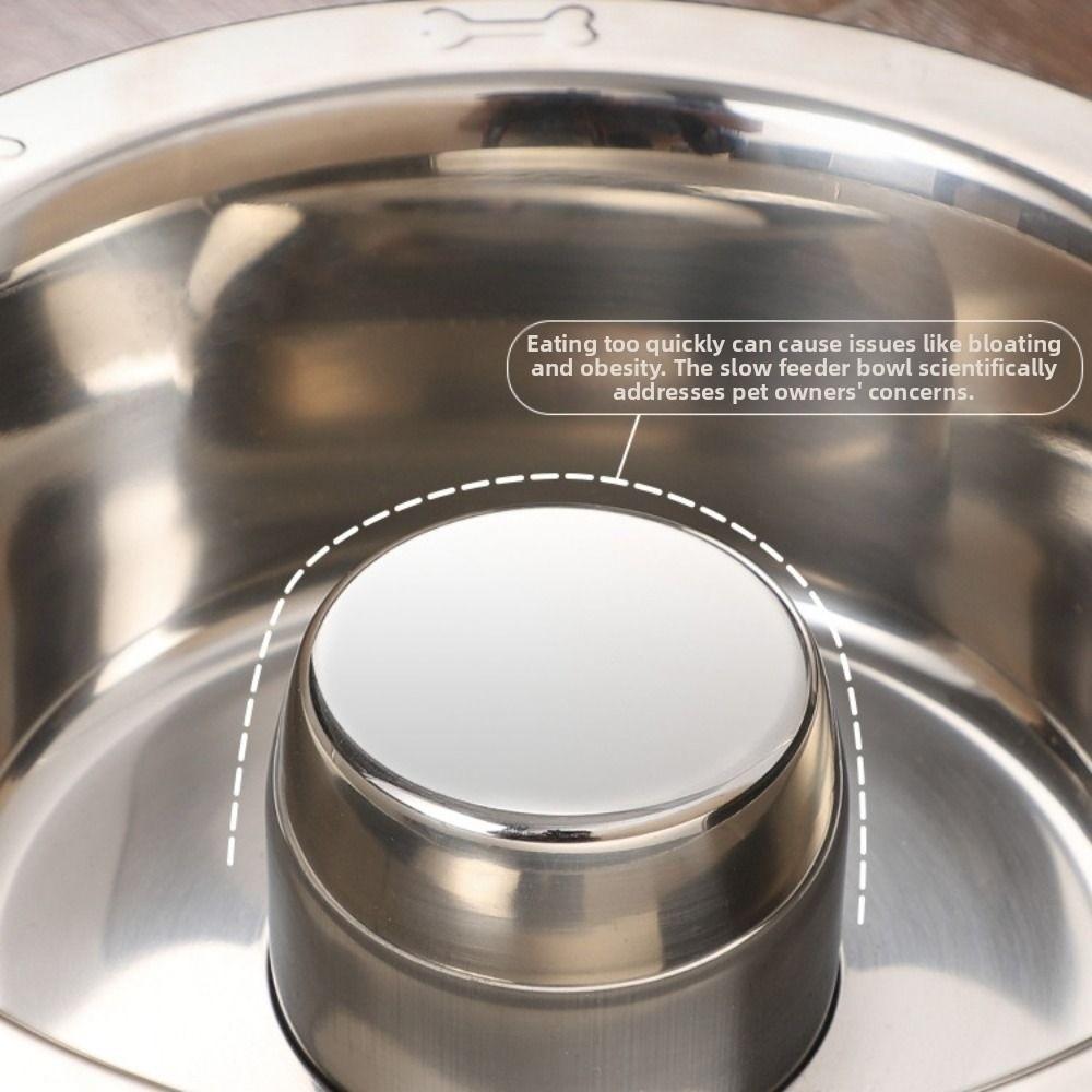 Anti-Slip Cat Food Dish Durable Dog Water Bowl Dog Basin Dog Feeding Bowl Animal Feeding