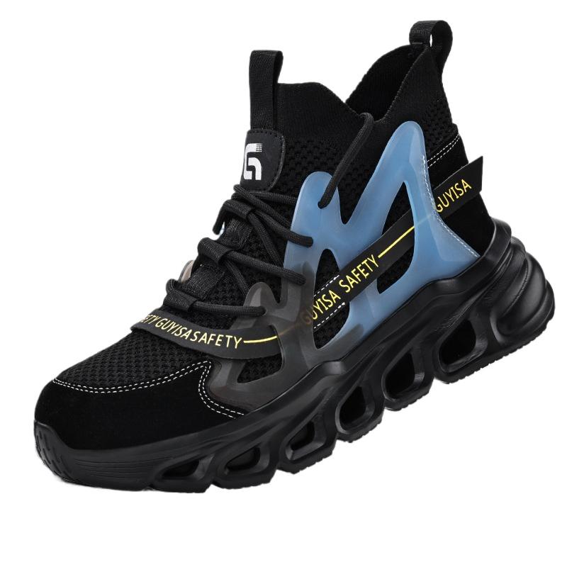 Labor Insurance Shoes Steel Bag Head Lightweight Safety Shoes Comfortable Safety Protection Winter Cotton Shoes