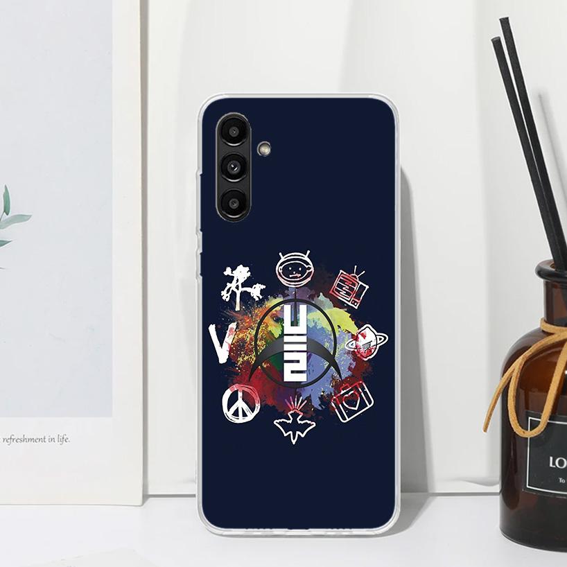 Band U-U2 Rock Phone Case For Samsung Galaxy A17 A37 A57 A16 A26 A36 A56 A15 A25 A35 A55 A14 A24 A34 A54 A13 A23 A33 A53 A07 Gal