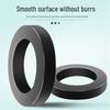 High-temp resistant rubber silicone sealing washer with flat mesh gasket for 4-point water heater and 6-point water meter shower inlet hose.