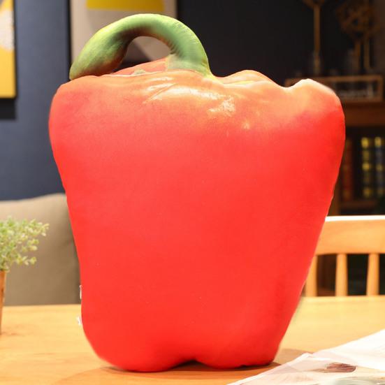 Gemüse Kissen Simulation Brokkoli Kürbis Paprika Tomate Aubergine Kartoffel Plüschtiere Ornament Sofakissen Gefülltes Plüsch Kissen zum Liegen Zuhause