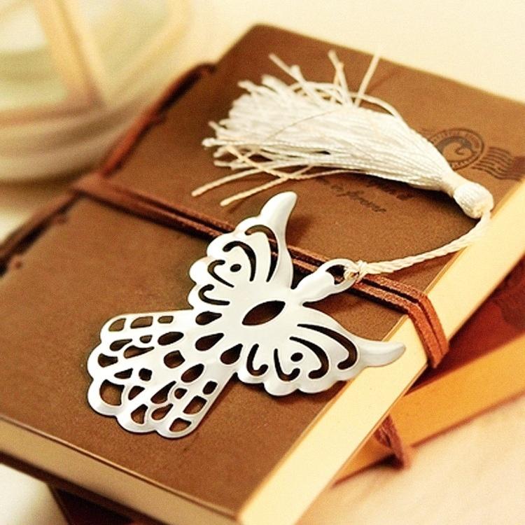 2pcs Holy Gift Exquisite Alloy Tassels Bridal Angel Bookmark Eagle Wedding Favors