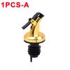 3/1PCS Oil Bottle Stopper Dispenser Rubber Lock Sealing Leak-proof Pourer Sauce Liquor Nozzle Sprayer Dispenser Kitchen Gadgets
