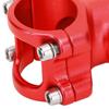 LUNJE 31.8x35mm Bike Handlebar Short Stem Riser Aluminum Alloy   Hollow Stem