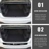 BGS1 Car trunk scratch strip, trunk protection collision strip For Dacia Duster Logan Sandero Lodgy Dokker Stepway Solenza Largus