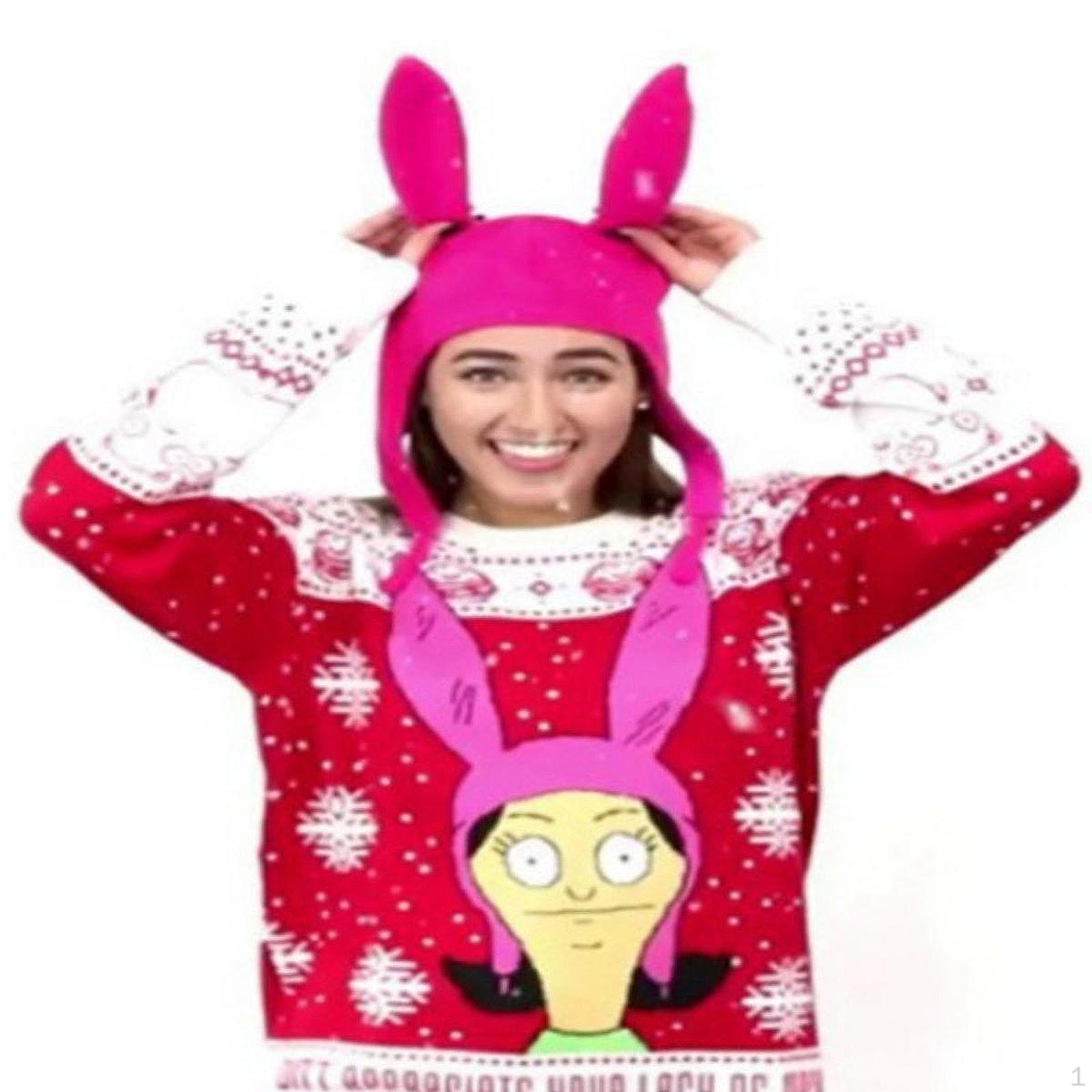 

Мягкий декоративный костюм в виде заячьих ушек для рождественских сценических ролей, подарков на день рождения Adults