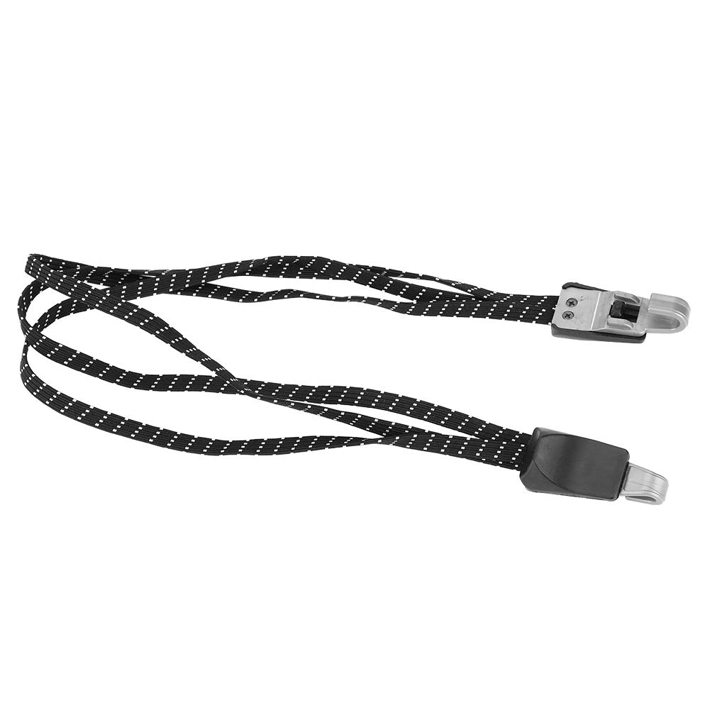 VGEBY Bicycle Luggage Rope, Cargo Bands, Elastic High Strength, Elastic Hook, Prevent Luggage Drop