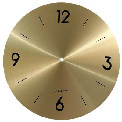 11.14inch Clock Dial Face Aluminium Arabic Numeral