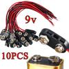 9V Battery Clips Cable Connection Buckle Battery Clip Connector Hard Shell Type