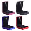 With Light Jewellery Case Rings Case Jewelry Box New Gifts Box  Engagement