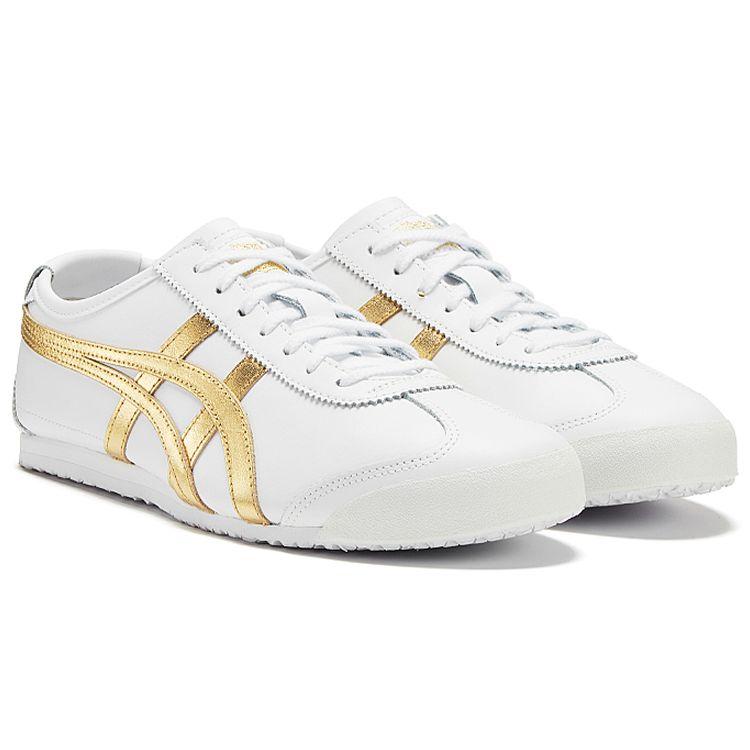 Onitsuka Tiger Mexico 66 White Rich Gold Unisex Sneakers 1183A499-101