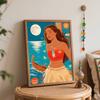 Disney Moana oil painting by numbers art kit. handmade diy painting home decoration gifts