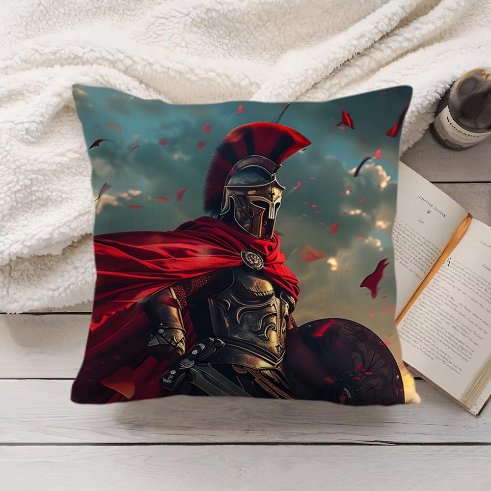 

Cool Classic GGladiator Cushion Cover Short Plush DoubleSided Printing Home Machine Washable in Warm Winter Pillow Cover 30x30cm