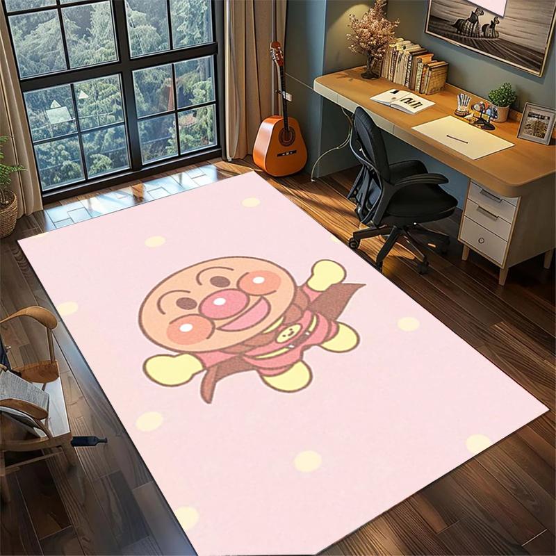 

Bedroom Gamer Room Carpet Bread Superman Large Area Non Slip Washable Rug Floor Mat Decor 60x90cm