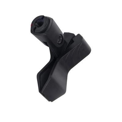 Portable Microphone Holder Clip Easy Setups Adjustable Positioning for Optimal Recording Universal Clamp Durability ABS