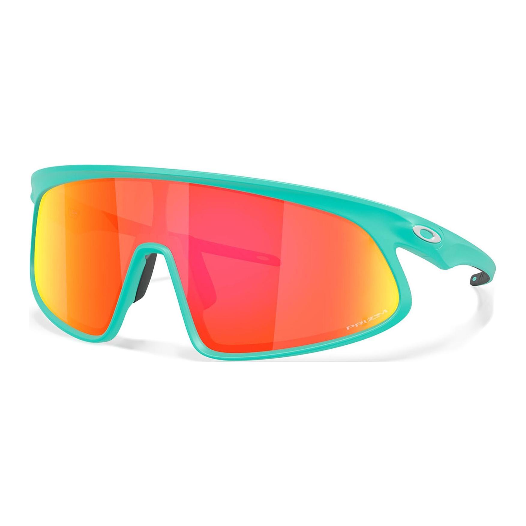Солнцезащитные очки Oakley с логотипом, неправильной формы, унисекс, зеленые OO9484D948405 F,Green