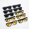 Fashionable Bamboo Wood Sunglasses Men Women Classic Square Vintage Driving Sun Glasses Night Vision Fishing Eyewear